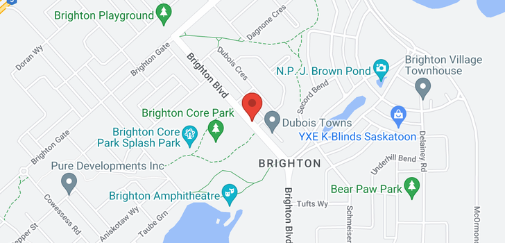 map of 353 Brighton BLVD